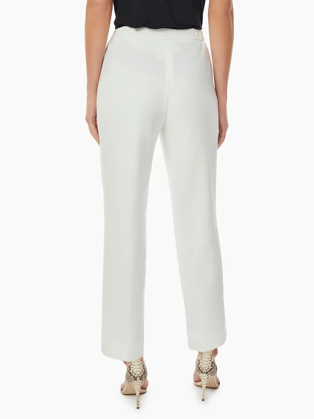 Kasper Crepe Straight Leg Pants