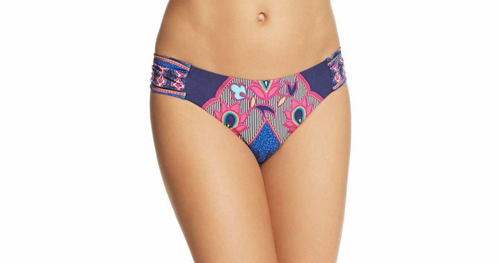 Trina Turk Sri Lanka Shirred Side Hipster Bikini Bottom