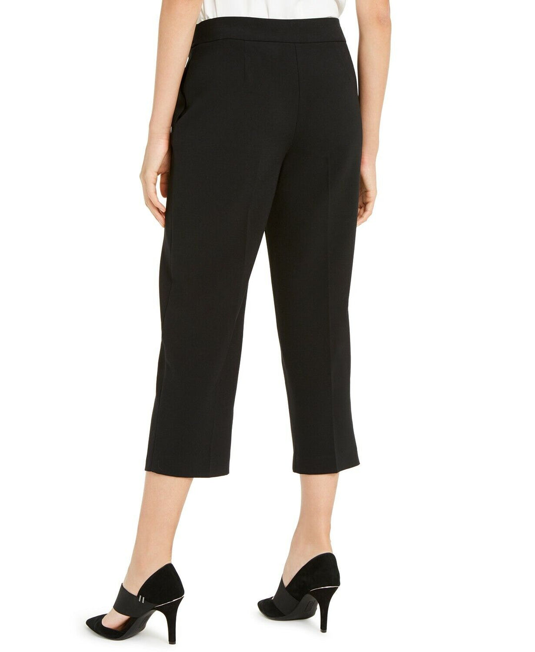 Alfani Buckle-Waist Cropped Pants