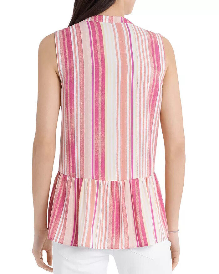 VINCE CAMUTO Sleeveless Rumple Ruffle Blouse