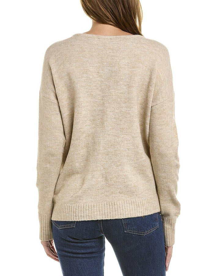 Vince Camuto Tie-Hem Boat-Neck Sweater