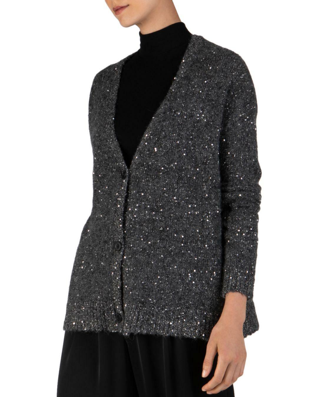 Atm Anthony Thomas Melillo Sequin V-Neck Cardigan