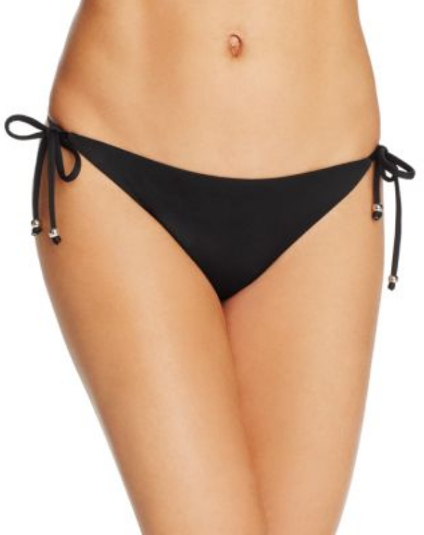 Shoshanna Shiny String Bikini Bottom