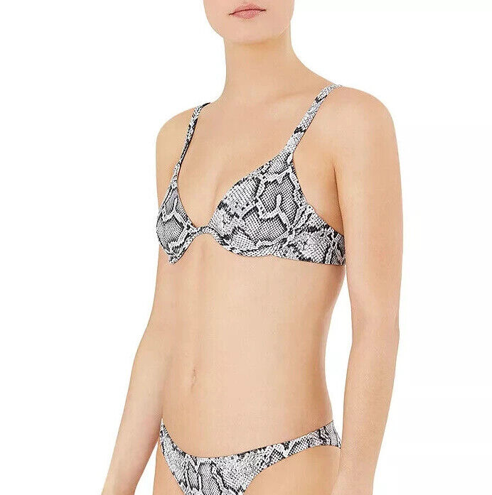 Onia Anna Printed Underwire Bikini Top