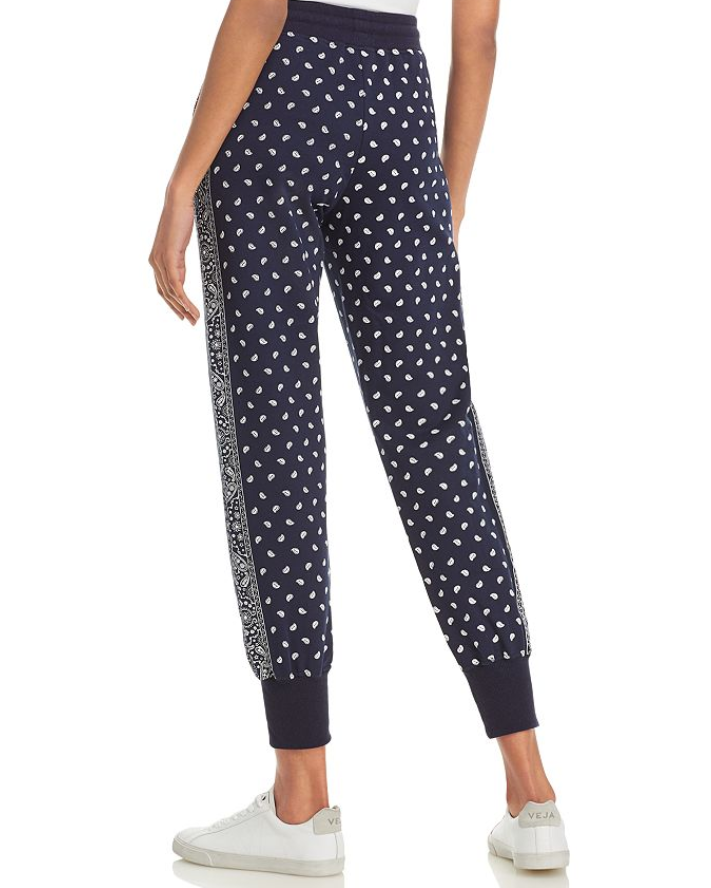 AQUA Bandana Print Sweatpants