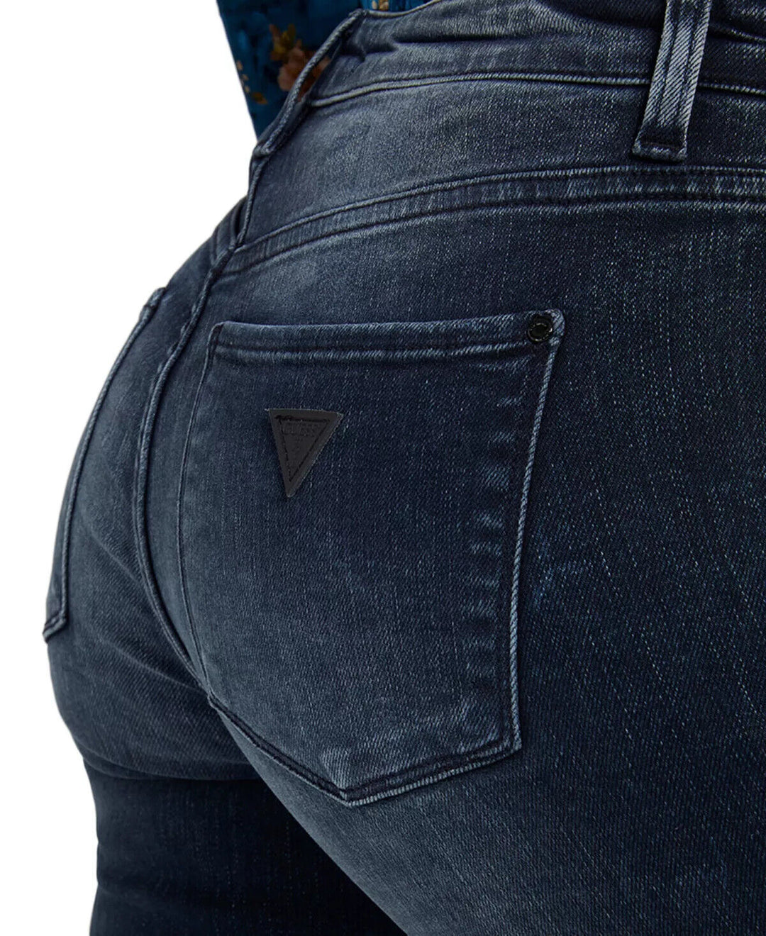 GUESS Sexy Straight-Leg Raw-Hem Jeans