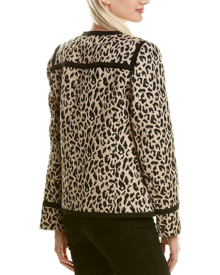 Nanette Lepore Love Me Leopard-Print Jacket