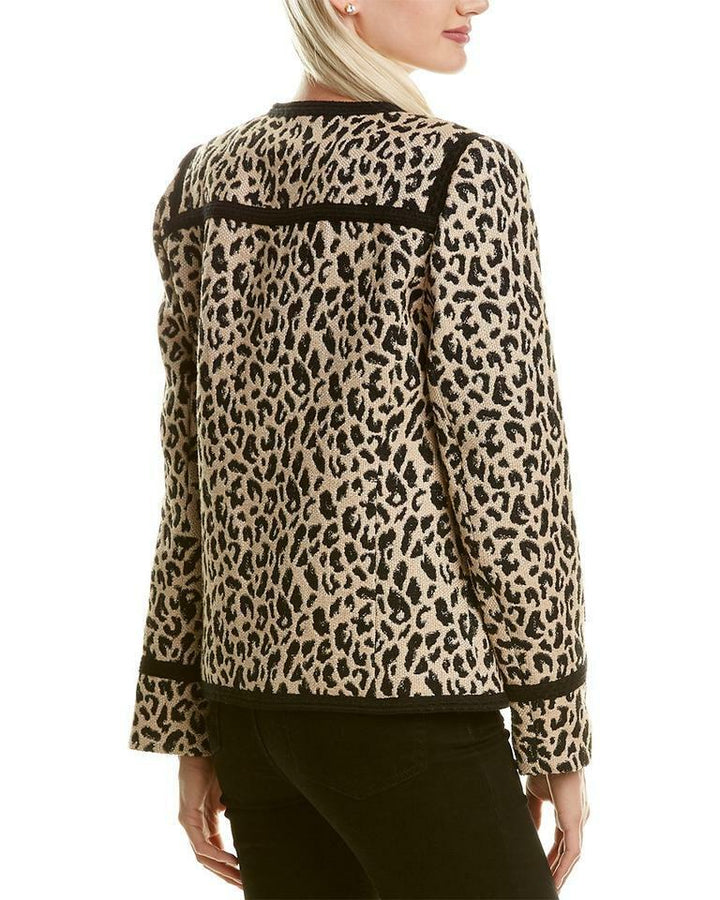 Nanette Lepore Love Me Leopard-Print Jacket