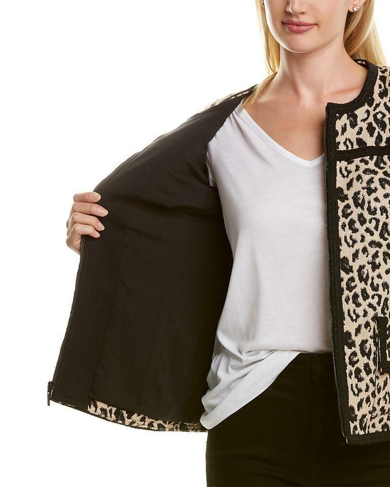 Nanette Lepore Love Me Leopard-Print Jacket