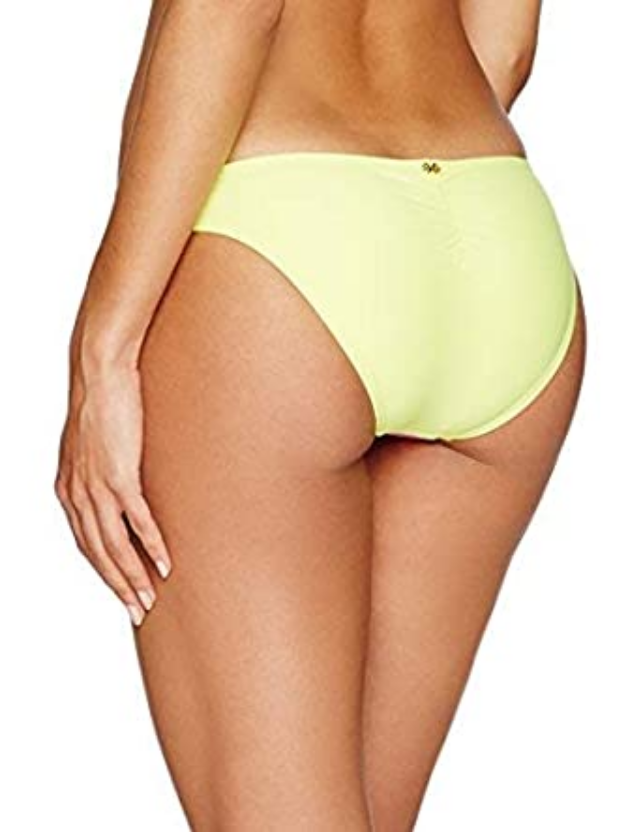 PilyQ Sunburst Color Block Full Bikini Bottom