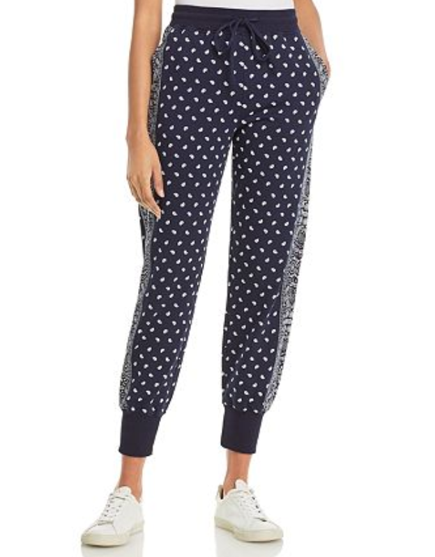 AQUA Bandana Print Sweatpants