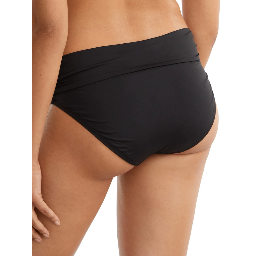 Anne Cole High Waist Shirred Swim Bottom