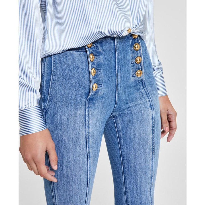 MICHAEL MICHAEL KORS Petite Flared-Leg Sailor Jeans