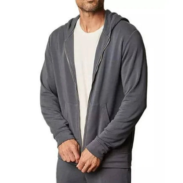 Velvet by Graham & Spencer MEN Rodan Zip Front Hoodie