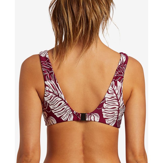 Volcom Juniors' Palm Squad Printed Bikini Top MSRP $59.50 Talla M # U10 308 NUEVO