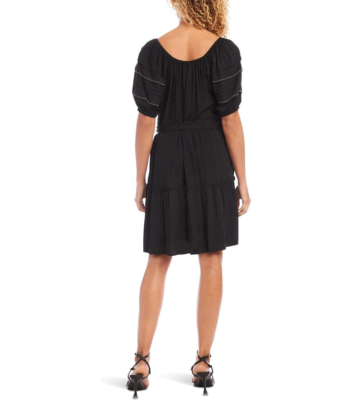 Karen Kane Short Sleeve Tiered Dress