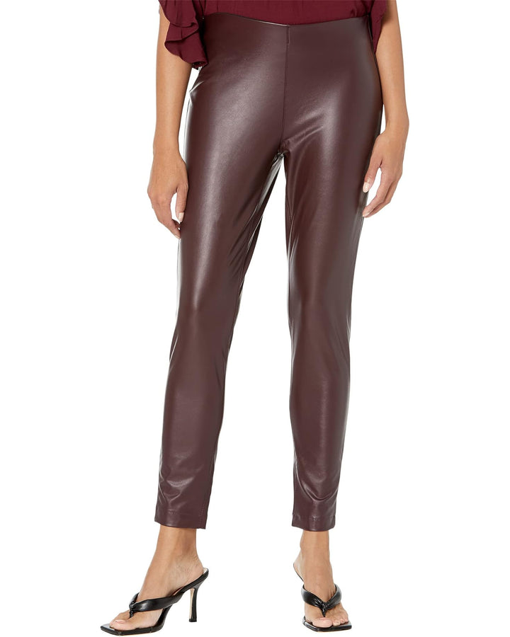 Vince Camuto Stretch Pleather Pull-On Pants