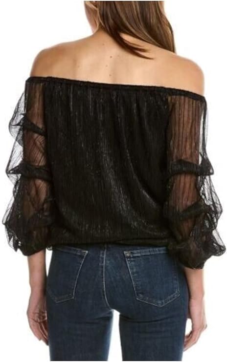 Vince Camuto Off-The-Shoulder Balloon-Sleeve Top