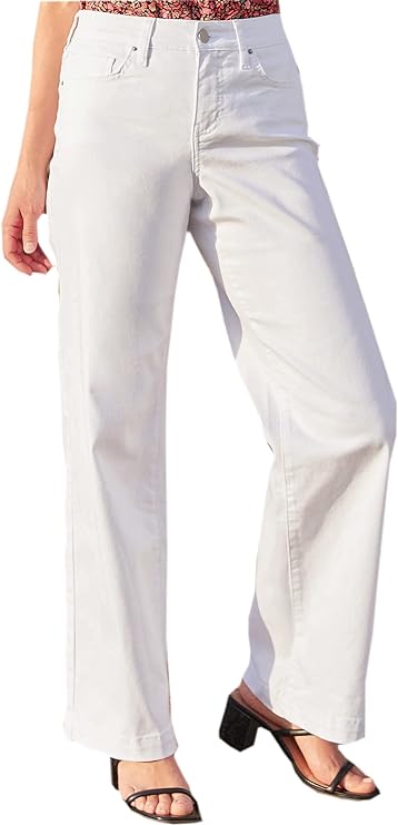 Royalty For Me Womens Wide Leg Sustainable Jean