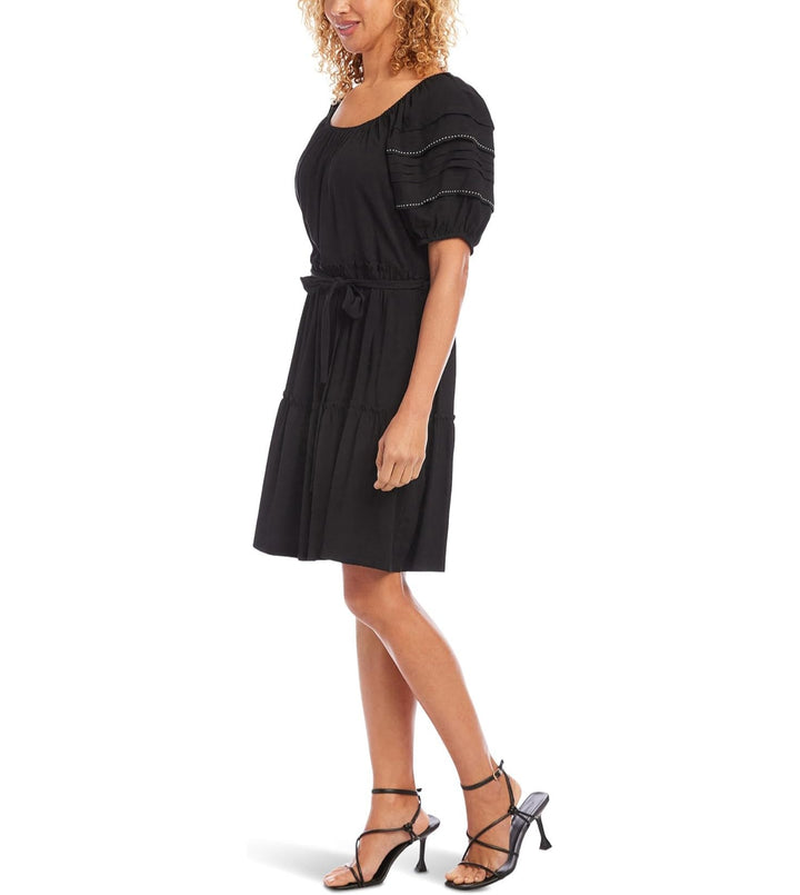 Karen Kane Short Sleeve Tiered Dress