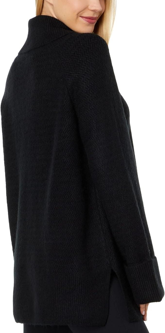 Vince Camuto Turtleneck Zigzag Knit Tunic