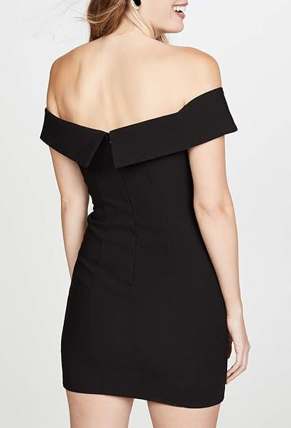 LIKELY Tula Button-Detail Mini Dress