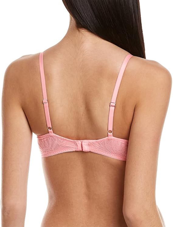 On Gossamer Women's Sleek & Lace Wirefree Padded Bra