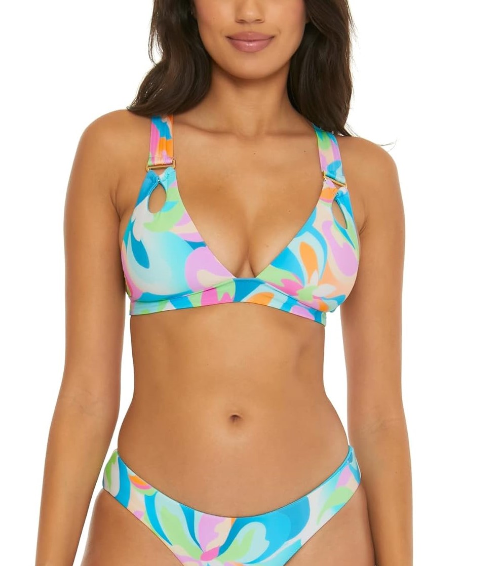 BECCA Miranda Nostalgic Buckle Bikini Top