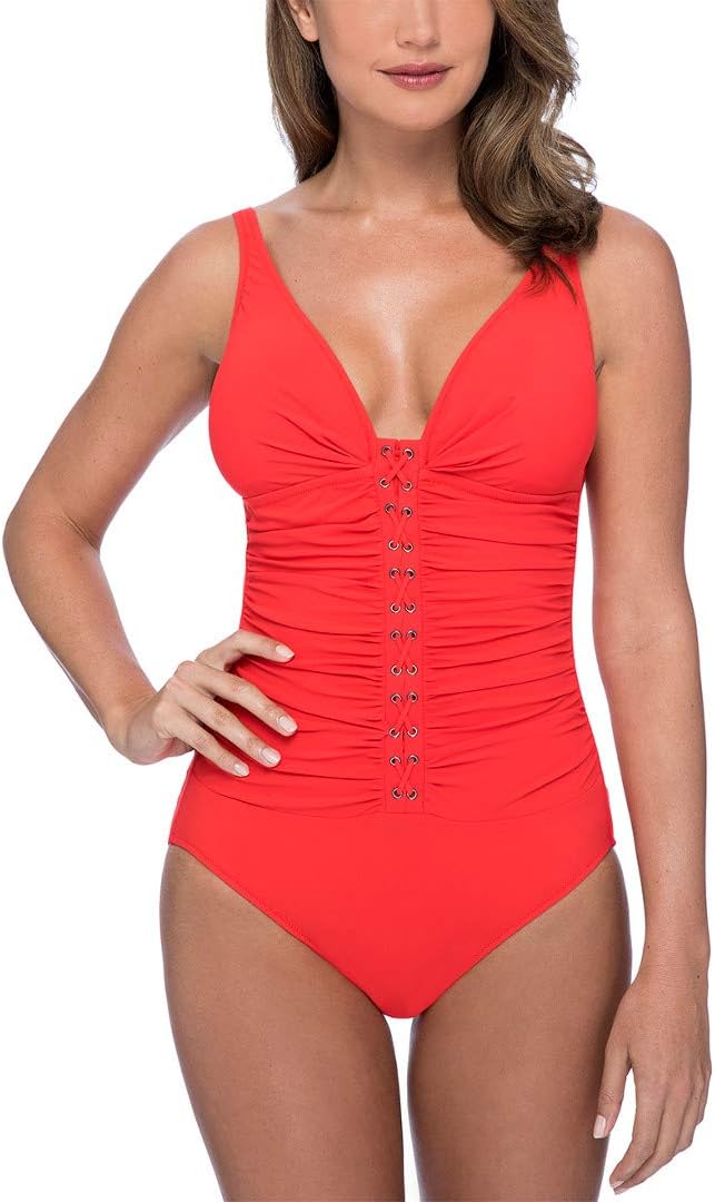 Profile by Gottex Moto D-Cup One Piece Swimsuit