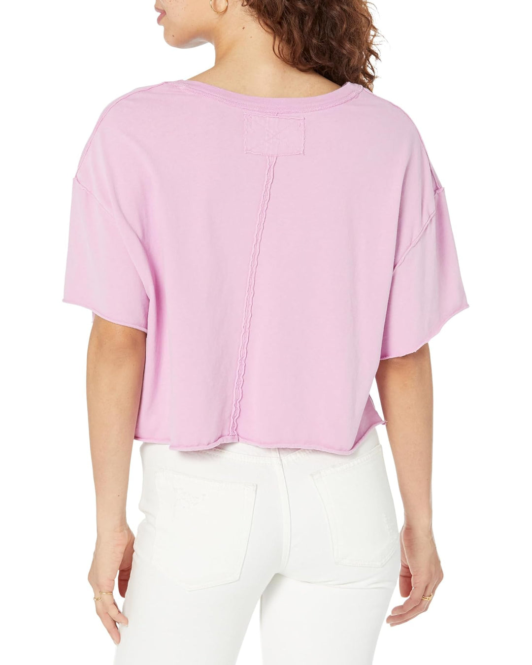 Free People Fade Into You Cotton Cropped Tee