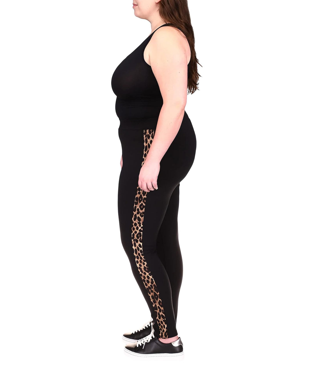 MICHAEL MICHAEL KORS Plus Size Cheetah-Striped Leggings