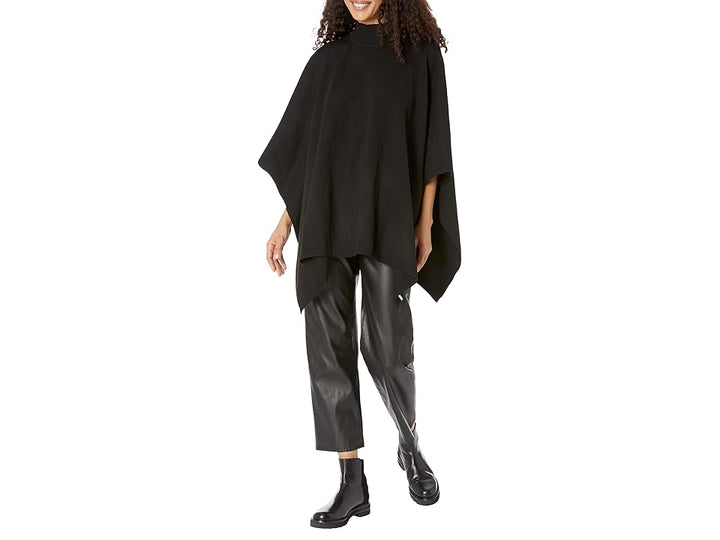 Lauren Ralph Lauren Women's Convertible Mock Neck Poncho Sweater