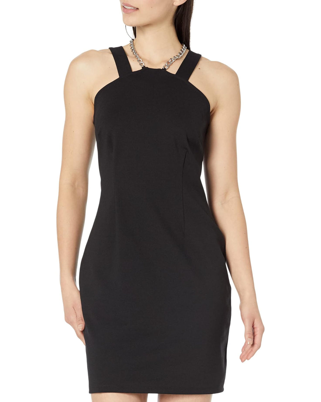 MICHAEL Michael Kors Chain Halter Dress