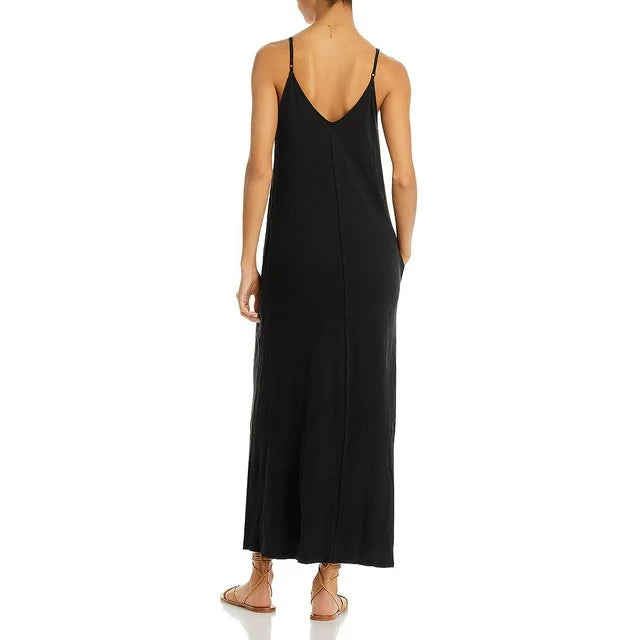 ATM Anthony Thomas Melillo Slub Jersey Tank Maxi Dress