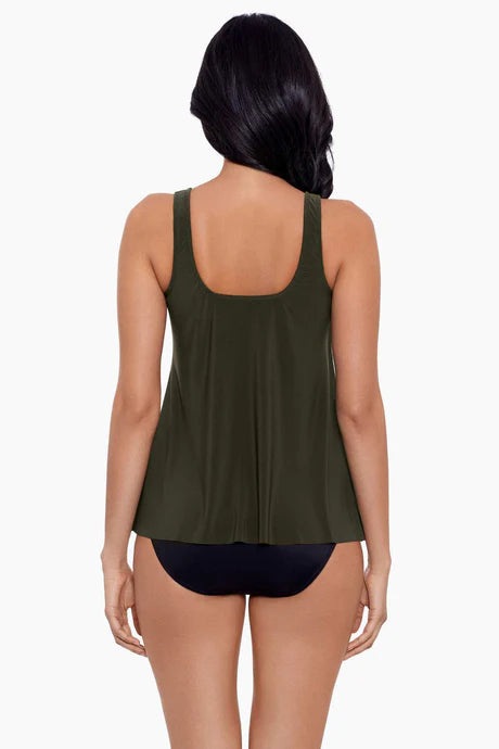 Miraclesuit Illusionists Ursula Underwire Tankini Swim Top