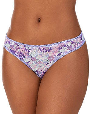 On Gossamer Printed Hipster Thong