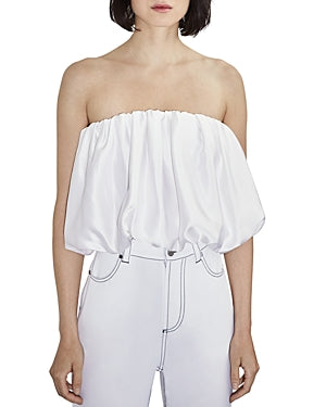 Et Ochs Michelle Scrunchie Strapless Top