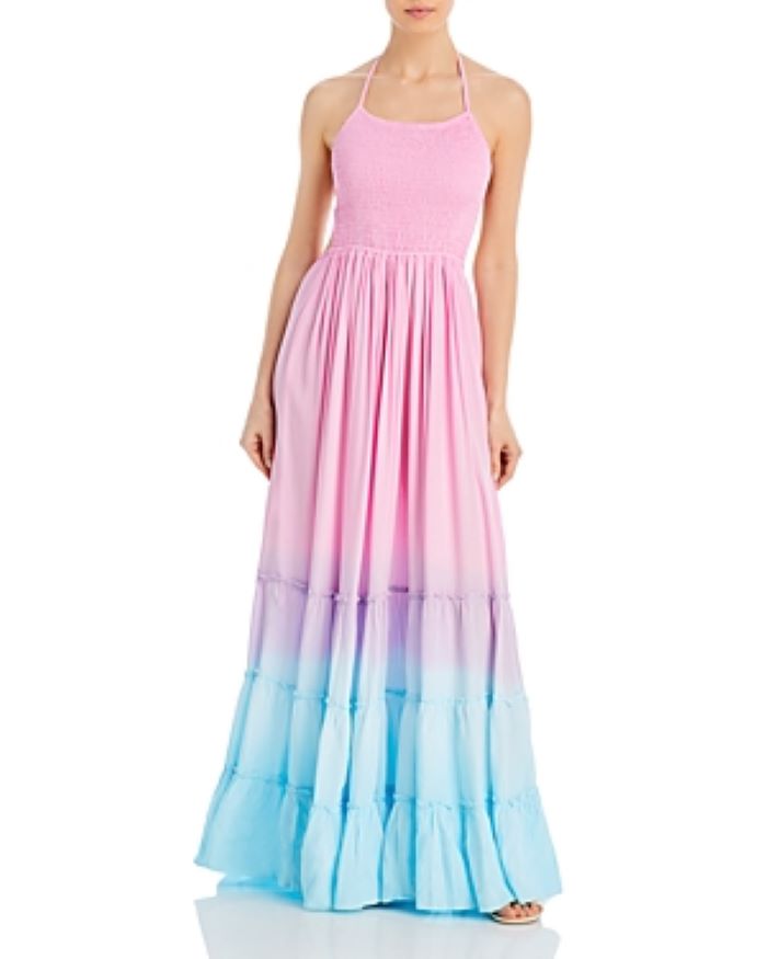 Tiare Hawaii Naia Ombre Maxi Dress Cover Up