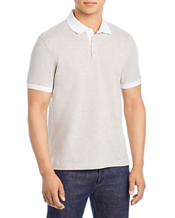 The Men's Store MEN Two Tone Polo Shirt