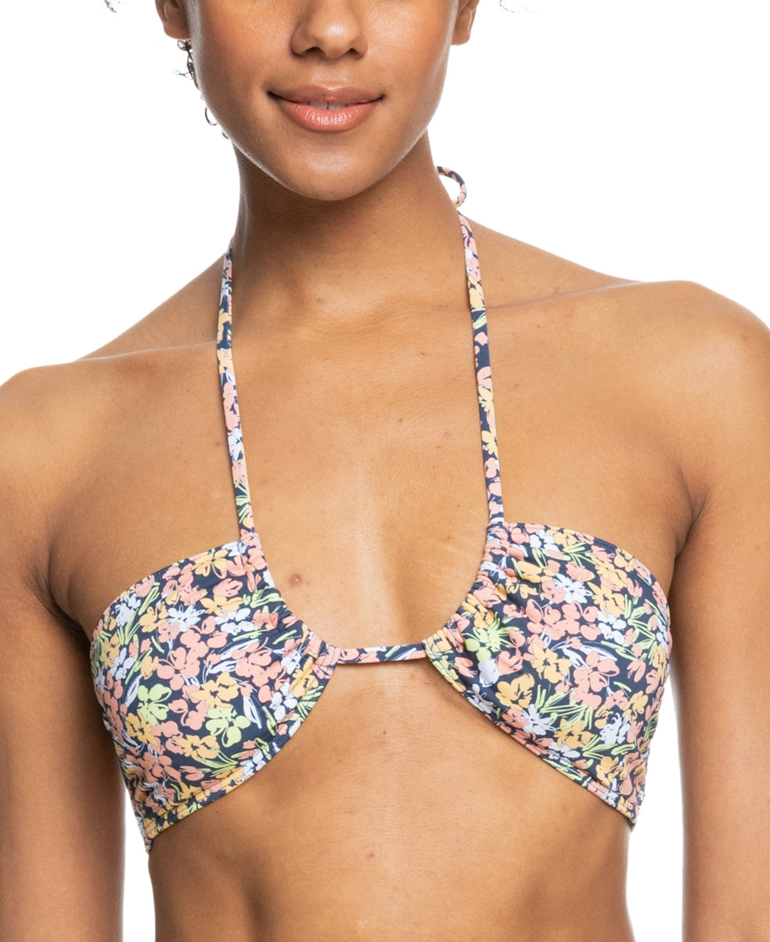 Roxy Pt Beach Classics Floral-Print Halter Bikini Top