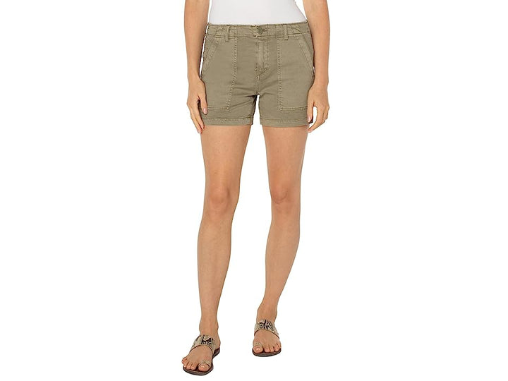 Liverpool Los Angeles Mid Rise Utility Shorts