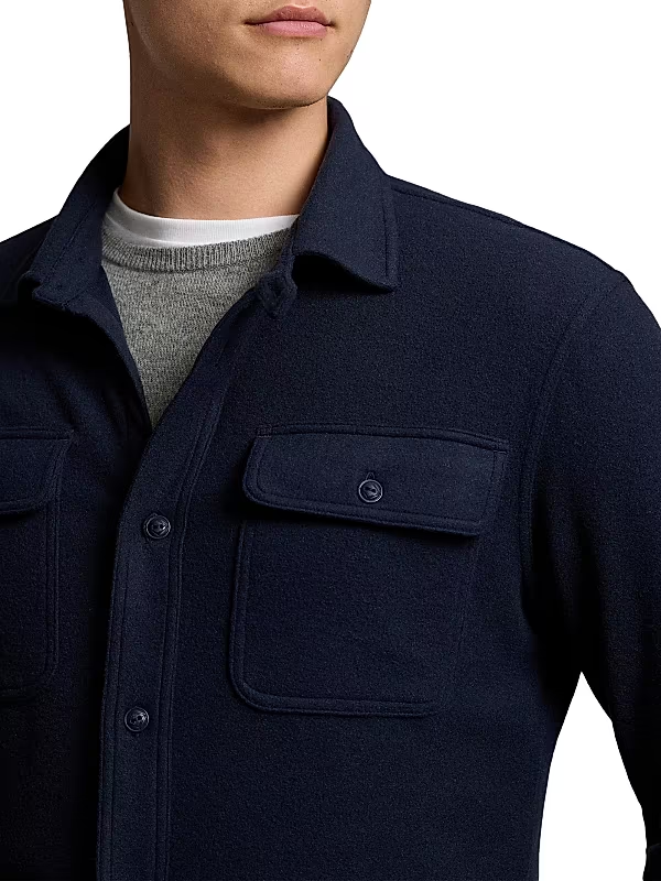Polo Ralph Lauren Classic Fit Knit Flannel Workshirt