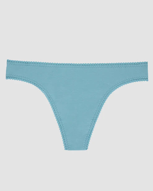 On Gossamer Cabana Cotton Blend Stretch Hip Bikini