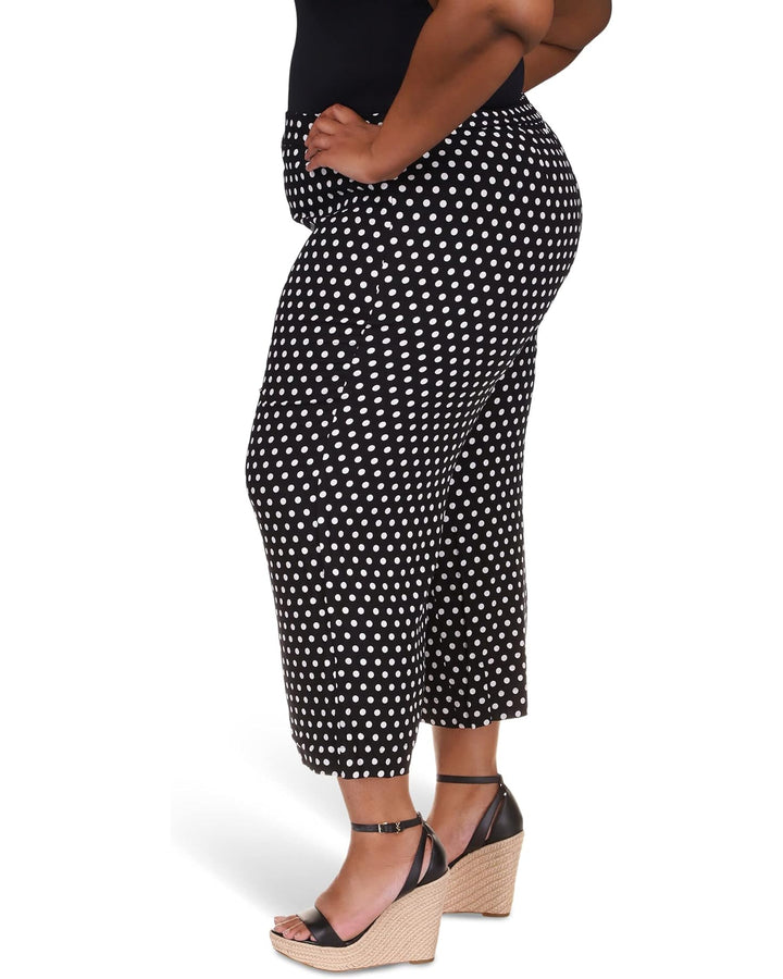 Michael Kors Polka Dot Wide Leg Pants