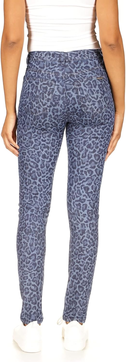 MICHAEL KORS Selma High Rise Straight Skinny Jeans