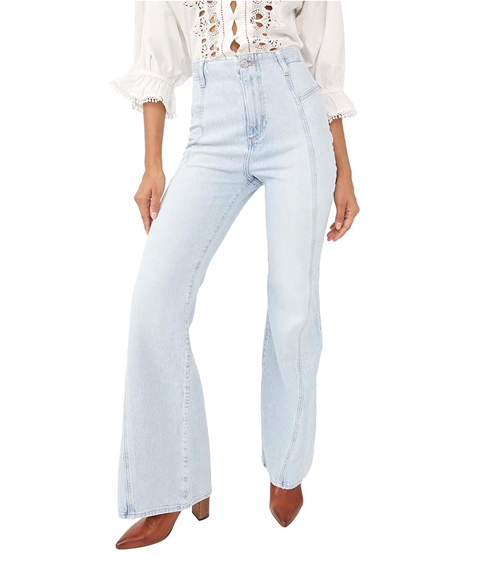 Free People Florence Flare High Waist Jeans