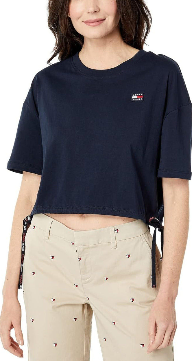 Tommy Jeans Short Sleeve Cropped T-Shirt