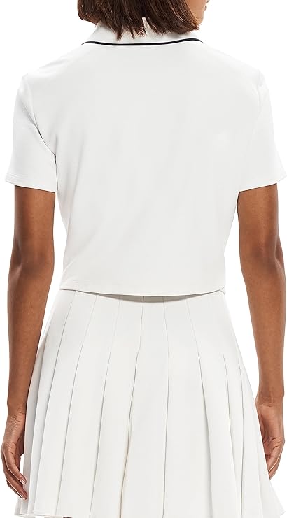 Theory Tennis Zipper Polo Tee