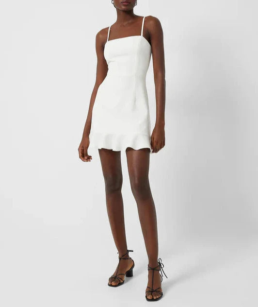 FRENCH CONNECTION Whisper Ruffled Hem Dress
