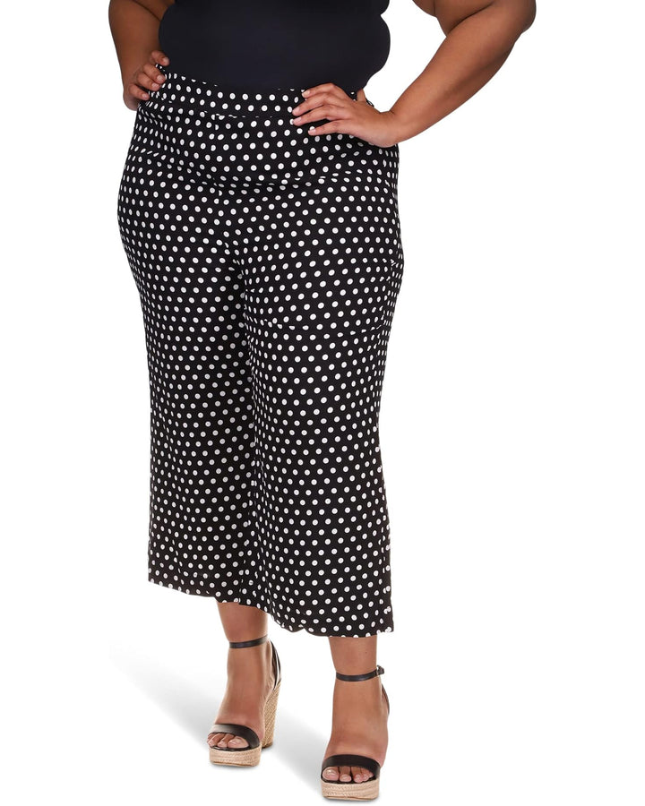 Michael Kors Polka Dot Wide Leg Pants